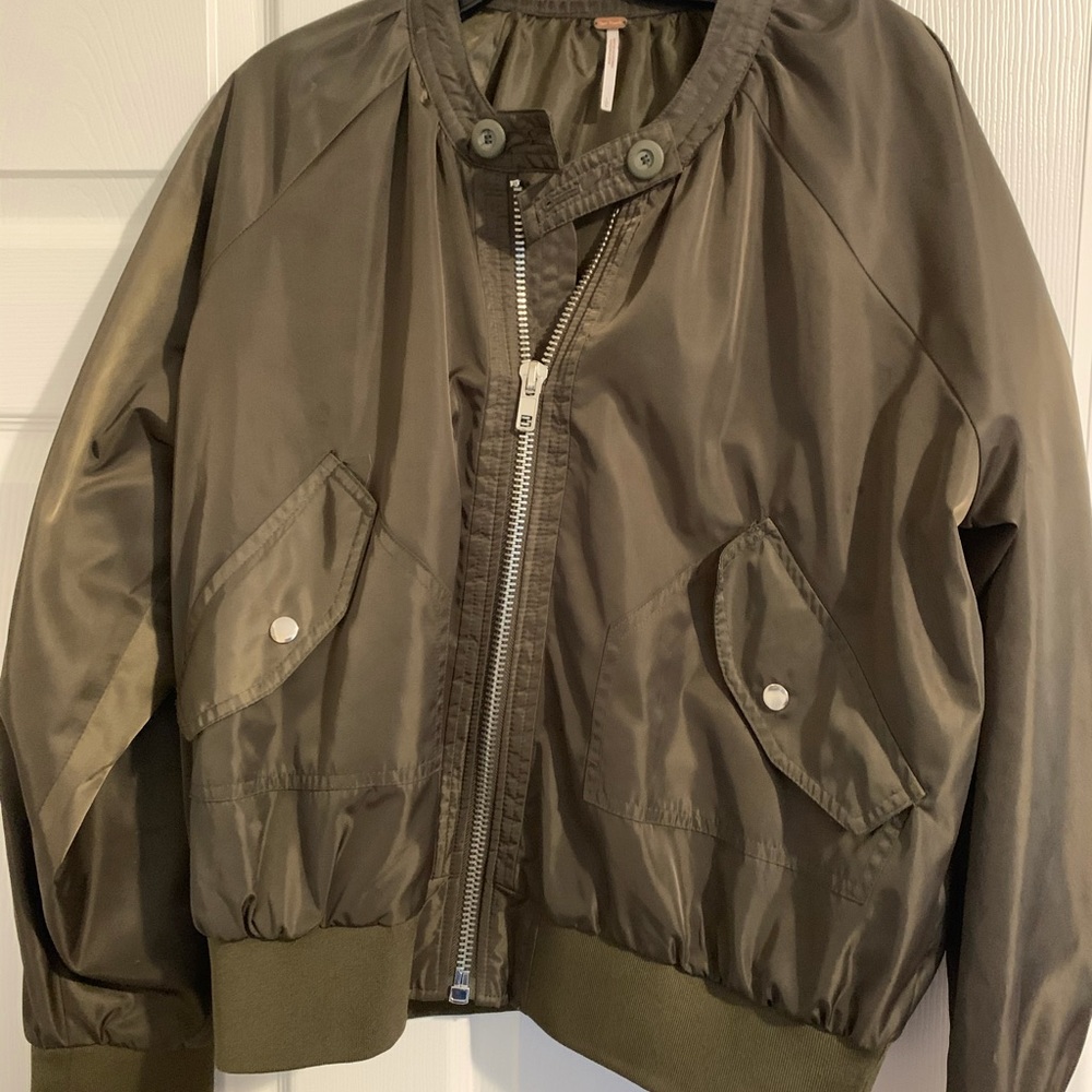 Free people bomber jacket